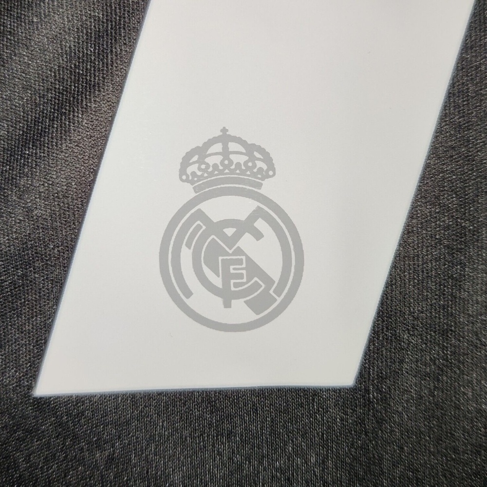 Ronaldo 2014/15 Real Madrid Black Dragon Third Long Sleeve Jersey Size L Men NWT - Picture 9 of 11